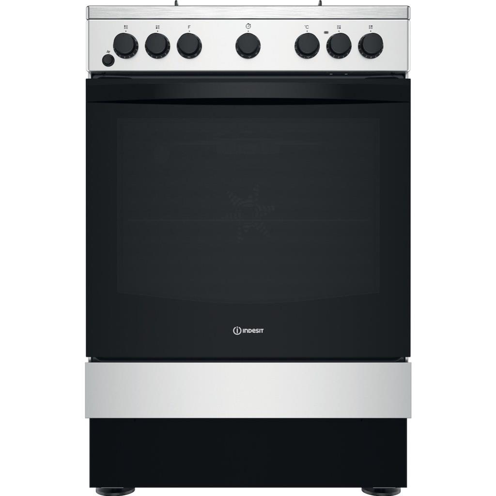 Indesit IS67G5PHX/UK Freestanding 60cm Dual Fuel Cooker