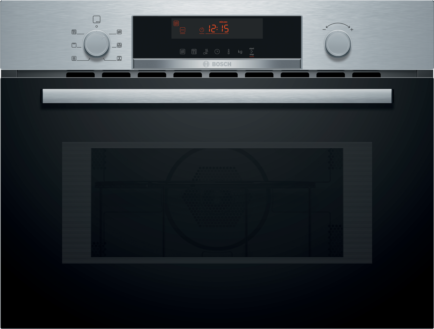 Bosch CMA583MS0B, Built-in microwave oven with hot air