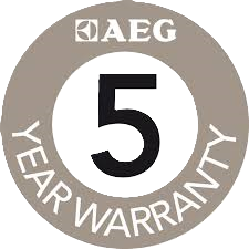 AEG 5 Year Warranty